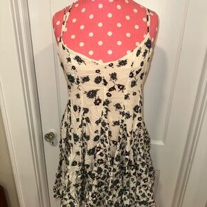 Free People floral summer mini dress